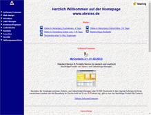 Tablet Screenshot of akraiss.de